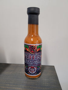 Michael's Black Garlic and Ghost Pepper Hot Sauce