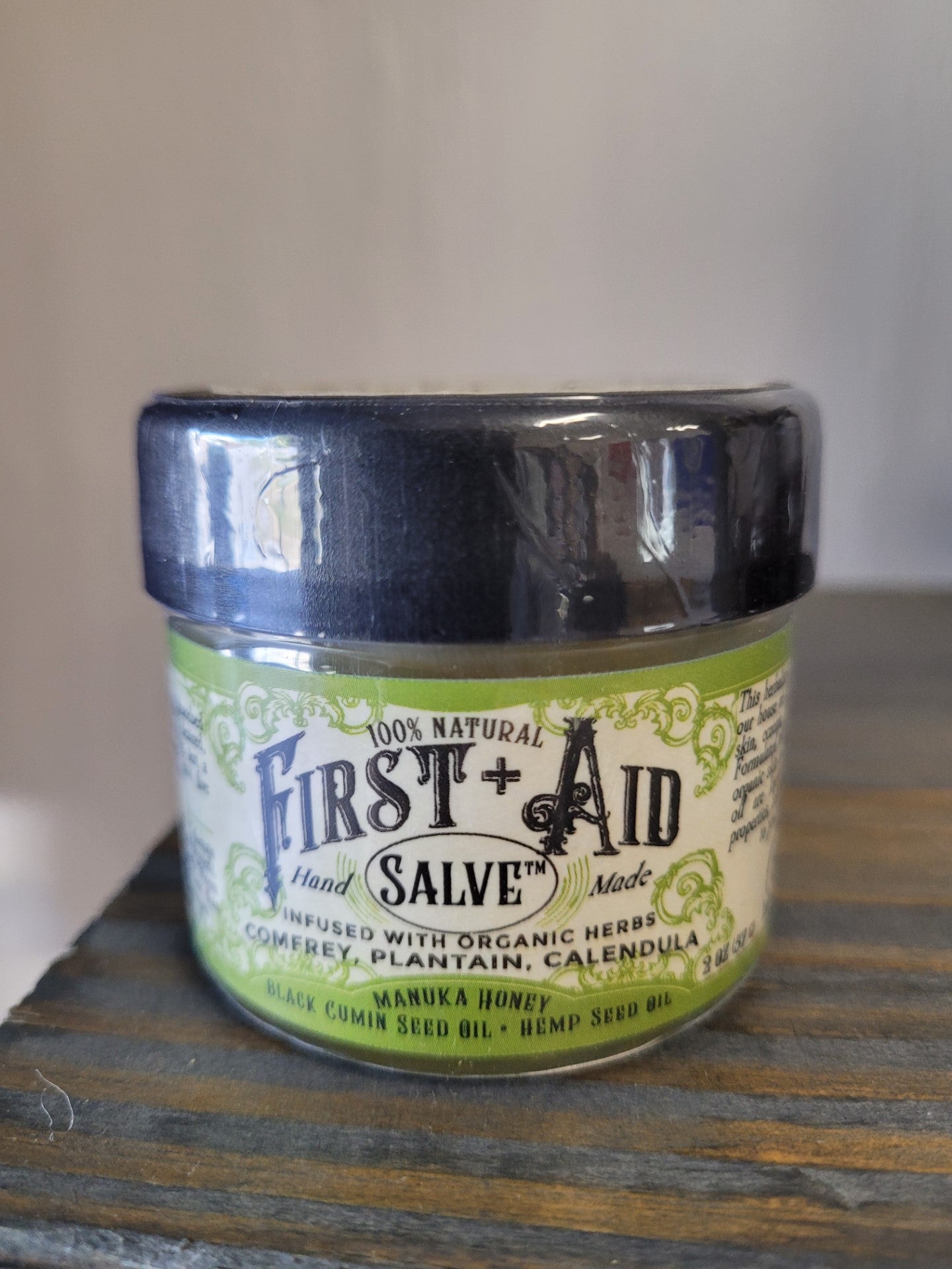 100% Natural First Aid Salve